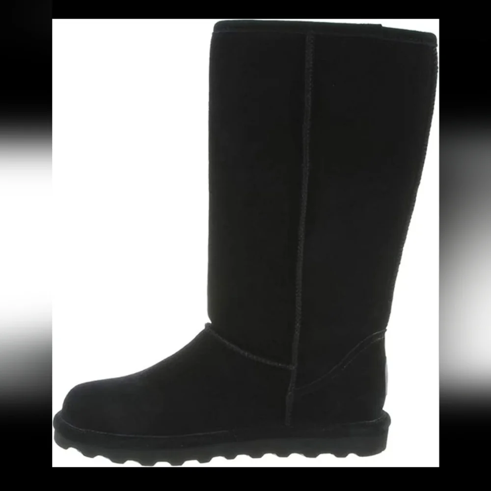 Bearpaw Elle Tall Women's Suede Boots - 1963w Black